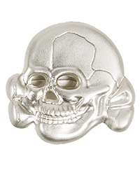 Metal Cap Totenkopf, Silver