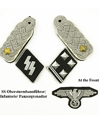 SS Field Grade Officer Insignia Set