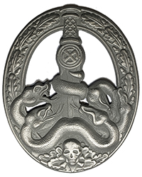 Anti-Partisan Badge, Silver