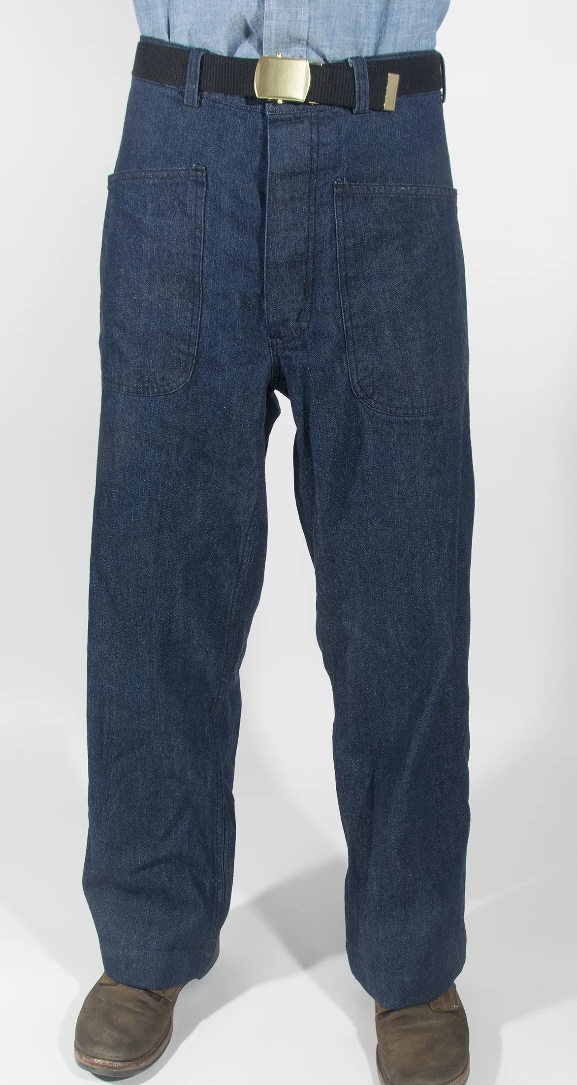 Navy Dungaree Trousers 2 Navy Dungaree Trousers