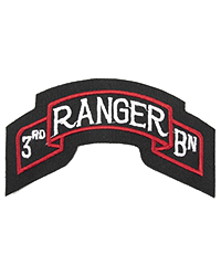 3rd Ranger Battalion Scroll
