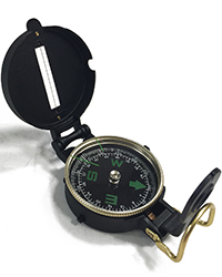Lensatic Compass, Metal 1 Lensatic Compass, Metal