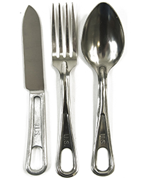 US WWII Eating Utensils